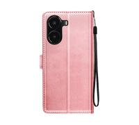 AVIZAR WALLET CUSTODIA A LIBRO per Xiaomi Poco X7 Pro, Rosa champagne