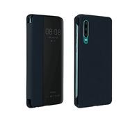 AVIZAR Window view CUSTODIA per Huawei P30, Blu notte