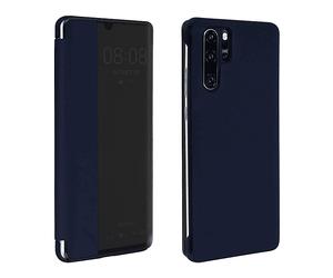 AVIZAR Window view CUSTODIA per Huawei P30 Pro, Blu notte