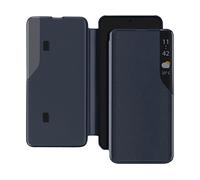 AVIZAR Window view CUSTODIA per Xiaomi Poco M7 Pro, Blu notte