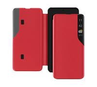 AVIZAR Window view CUSTODIA per Xiaomi Poco M7 Pro, Rosso