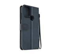 AVIZAR WRISTSAFE CUSTODIA A LIBRO per Nokia C22, Blu notte