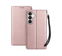 AVIZAR WRISTSAFE CUSTODIA A LIBRO per Samsung Galaxy S26, Rosa champagne
