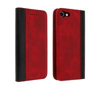 Custodia iPhone SE 2020 / 7 / 8 Portacarte Funzione Supporto Rosso