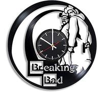 AVJERA Breaking Bad Orologio da Parete in Vinile Disco in Vinile Orologio da Parete retrò Capodanno Natale Regalo di Compleanno personalità Decorazione da Parete per la casa Creativa