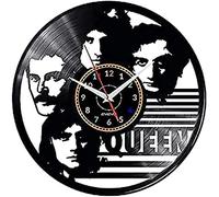 AVJERA Orologio da Parete Kitchen Queen Orologi da Parete Disco in Vinile Orologio da Parete in Vinile Orologio da Parete Classico Creativo Decorazioni per la casa Regina Musicale Senza ticchettio