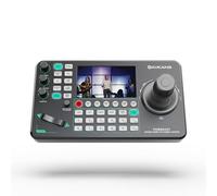 AVKANS NDI PTZ Camera Joystick Controller, IP POE PTZ Camera Controller Tastiera con Joystick 4D per Worship Church Live Streaming