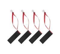 AVKGCZ Guinzaglio elastico da polso per manette, guanti, manette, cinghie, accessori da sci, 4 pezzi