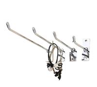 AVkgwrtb Ganci da parete in acciaio | Ganci da parete in acciaio multi-dimensione, da appendere alla casa for interni ed esterni(5.8x140mm)
