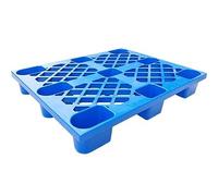 AVkgwrtb Pallet in polietilene | Magazzino e agricoltura di dimensioni multiple blu: scaffale impilabile antiscivolo(70x60x12cm)