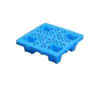 AVkgwrtb Pallet in polietilene | Magazzino e agricoltura di dimensioni multiple blu: scaffale impilabile antiscivolo(70x70x12cm)