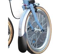 AVkgwrtb parafanghi for Montagna, Set di parafanghi Solid Bike | Biciclette Nero Argento: Parti di fango d'acqua