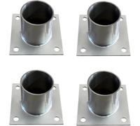 AVLLSO Base della Colonna da Ponte Piastra Base a Colonna Rotonda per Deck Porch Railing Support Trim, 60 70 80 90 100 m Portapali per Pali di ringhiera(Dia 150mm(6.0in))