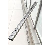 AVLLSO Canaletta di scolo Tetto Sistema di Drenaggio per Esterno - Canalina Bassa 1-12m (35-100mm Sottile) | Scarico Acqua per Giardino/Viali/Soglia (1m/3.3ft,5x3cm/2 x 1 1/5 in)