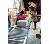 AVLLSO Cintura dei rulli trasportatori industriali di Fabbrica, Lungo 20 18 16 14 12 10 8 6 4 2 Piedi, Magazzino e Cantiere(W 40cm(16 in),3m/9.8ft)