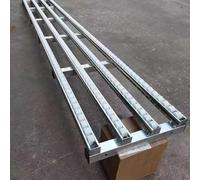 AVLLSO Cintura Pulley di Trasporto, 600 500 400 Millimetri Pulley di Scarico Rullo Non Alimentato per Magazzini fabbriche(W 50cm(20 in),18ft/5.5m)