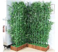 AVLLSO Separe divisorio Esterno Giardino 39.3" 59" 70.8" Alto Faux Plants residenziali, Schermo separatore per Il Cortile Patio Deck(1.8m/5.9ft H,40cm Base-8 Pole)