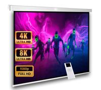 AvLux Schermo di proiezione Motorizzato 180 x 180 1:1 4:3 16:9 3D 4K HDTV VP24