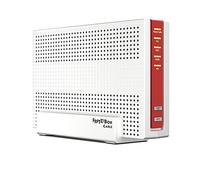 FRITZ!Box 6591 Cable Int. for Luxembourg router wireless Gigabit Ethernet Dual-band (2.4 GHz/5 GHz) Rosso, Bianco