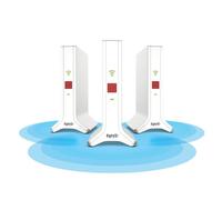 AVM FRITZ BOX - Repeater FRITZ!Mesh Set 4200 3-pack Edition Inter Ripetitore di rete 4200 Mbit /s Rosso, Bianco - SPEDIZIONE GRATUITA