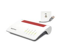 AVM FRITZBox 7590 AX Edition International, Modem Router Wi-Fi 6 Dual Band velo