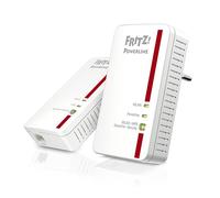 FRITZ!Powerline 1240E WLAN Set 1200 Mbit/s Collegamento ethernet LAN Wi-Fi Bianco 1 pz
