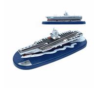 AVMLWEPA 1:1200 Scale Fujian Aircraft Carrier Navy Fleet Replica with Display Stand Ready-to-Display Collectible Model for Adults, Veterans Military Enthusiasts Aircraft Carrier Destroyer Submarine