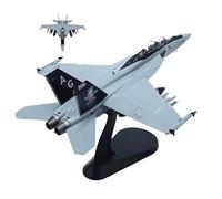 AVMLWEPA Modello aereo caccia pressofuso in lega F/A-18F scala 1:72, senza colla richiesta, preverniciato Espositore militare collezione, appassionati aviazione, regalo perfetto