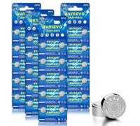 avmzvo Batteria a bottone LR44, 40 pezzi, 1,5 V, prestazioni di lunga durata, AG13/357/357A/A76/L1154, per giocattoli, calcolatrici, contatori