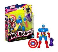 Marvel Hasbro MixMashers, Captain America, action figure e accessori degli Avangers