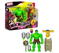Marvel Hasbro MixMashers, Hulk, action figure deluxe e accessori degli Avengers personalizzabili da combinare e abbinare