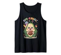 Avo Kawaii Smash Con Abbracci Carino Mostro Di Avocado Canotta