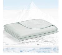 Avoalre Coperta Estiva con Arc-Chill 3.0 Fibra di Raffreddamento Giapponese, Q-Max＞0,5 Coperta Entrambi i Lati Super Morbido Traspirante, Antistatico, per Divano Letto Viaggio, 200 * 220CM, Grigio