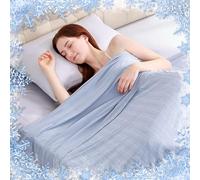 Avoalre Coperta Refrigerante per l'Estate, Arc-Chill 3.0 Q-Max > 0.5, Coperta Rinfrescante a Doppia Faccia, Leggera e Traspirante, Ideale per Chi Suda di Notte, Adulti e Bambini, 200x220cm