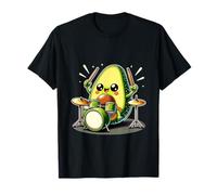 Avocado Batterista Fai Suonare Le tue Giornate Maglietta