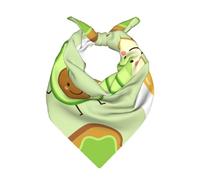 Avocado carino, pane tostato e uovo fritto,Sciarpa bandana per uomo e donna - Bandane eleganti e versatili per il collo e la testa