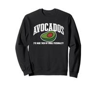Avocado Citazione Divertente Cibo Umorismo Alimentazione sana Personalità Felpa
