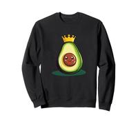 Avocado Divertente Che governa Il Regno della Cucina Felpa