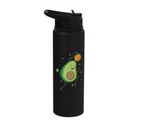 Avocado giocando a basket Stainless Steel Insulated Water Bottle