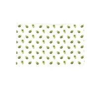 Avocado ha stampato la bandiera orizzontale dei quattro fori, attaccatura resistente della parete di dissolvenza molle per la stanza dell'università