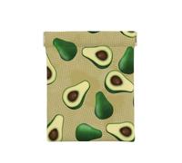 Avocado Punto Marrone, Spremere il portafoglio superiore da donna Borsa portaoggetti Piccola portamonete Portamonete