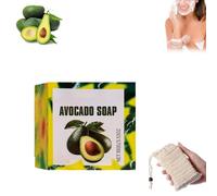 Avocado Soap for Skin,Avocado Nourishing Soaps, AvocadoOil Cleansing Soap for Face,Body,Hands (1)