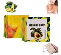 Avocado Soap for Skin, Avocado Nourishing Soaps, AvocadoOil Cleansing Soaps for Face,Body,Hands (2)