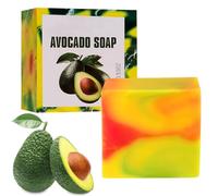 Avocado Soap - Handmade A-vocado Soap, Natural Avocado Oil Cleansing Bar For Face, Body, Hands, Organic AvocadoSoap, A-vocado Nourishing Soaps, 100g (2)