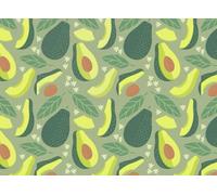 Avocado-Themed Daily Planner: For Productivity and Fun
