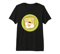 Avocado-Toast Egg Sandwich AVO Pane Carino Kawaii Avocado Maglietta Premium