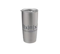 Avoid Negativity, Stay Positive Funny Math Bicchiere termico in acciaio inox doppia parete