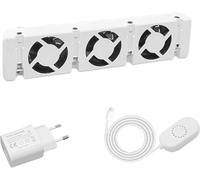 AVOID Radiator Fan - Termoventilatore a risparmio energetico per radiatori | Risparmia sul consumo di gas e migliora la distribuzione del calore con caricabatterie e accessori | Set Mono
