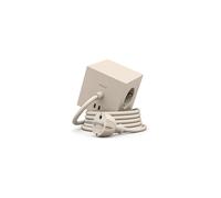 Avolt Multipresa Cube USB C - Le Prime Prese Di Design al Mondo - 3 Prese e 2 Porte USB - Piede Magnetico Che Aderisce Quasi Ovunque (Sabbia, 1.8m)