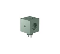 AVOLT Multipresa Square 2 F Oak Green verde